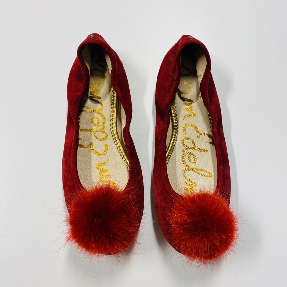 Sam Edelman Farina Pom Pom Flats - Picture 2 of 8